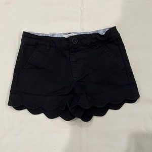 Crown and ivy black shorts size 8